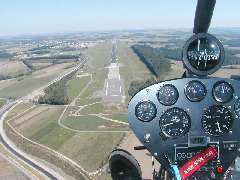 Zweibr�cken Anflug mit Cockpit