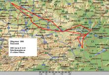 Flugroute in �sterreich