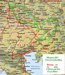 �sterreich Alpenflug 2007